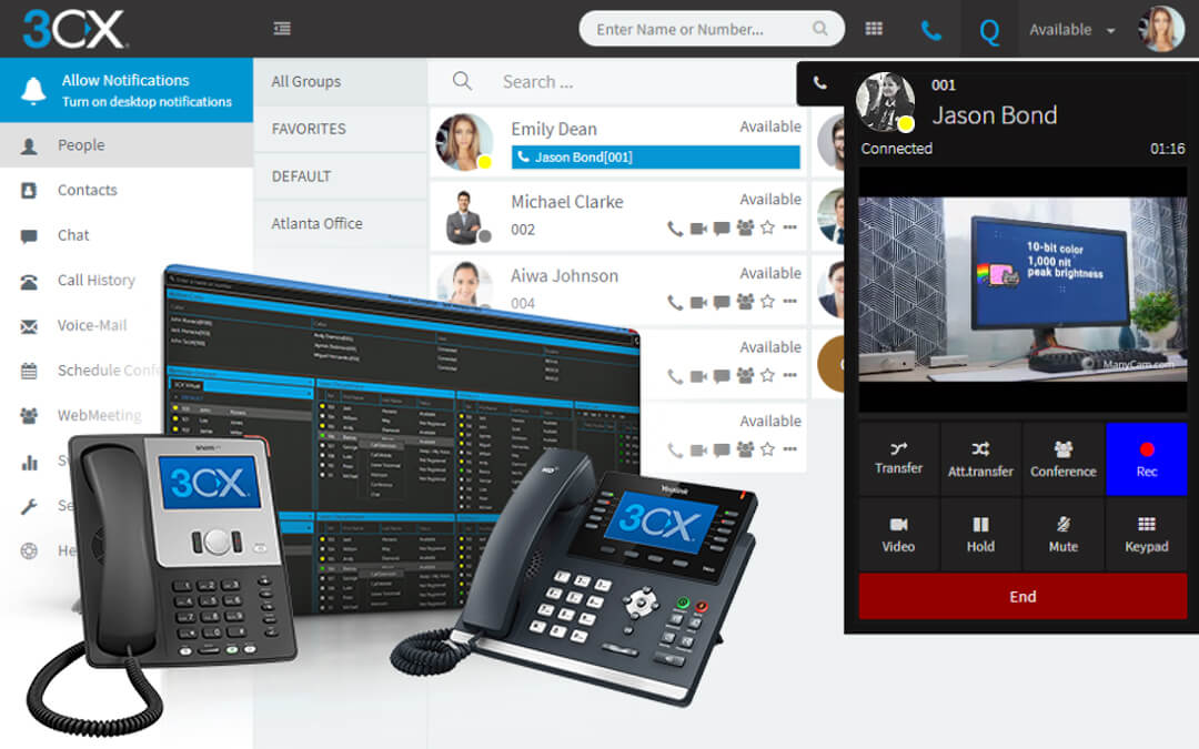 Blue Summit is a leading provider for 3CX VoIP Phone systems in US and UK