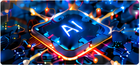 AI chip illustration