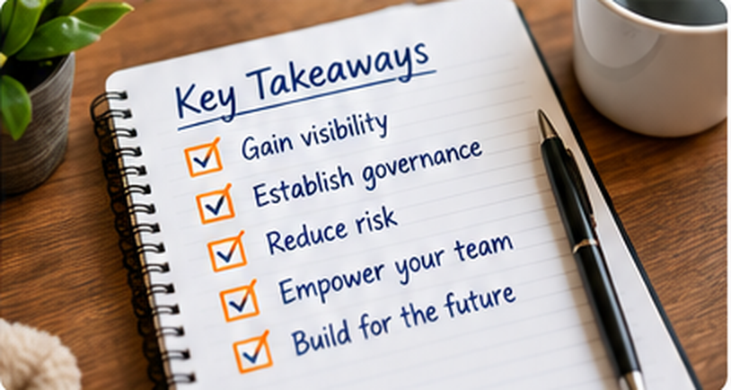 Key takeaways checklist